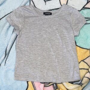 Zunie Heather Gray w Gymnastics unitard! Short Sleeve Tee